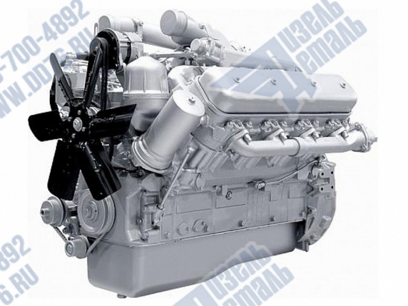 238БН-1000186 Двигатель ЯМЗ 238БН без КП и сцепления основной комплектации