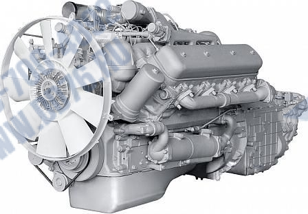 6581.1000186-04 Двигатель ЯМЗ 6581 без КП и сцепления 4 комплектации