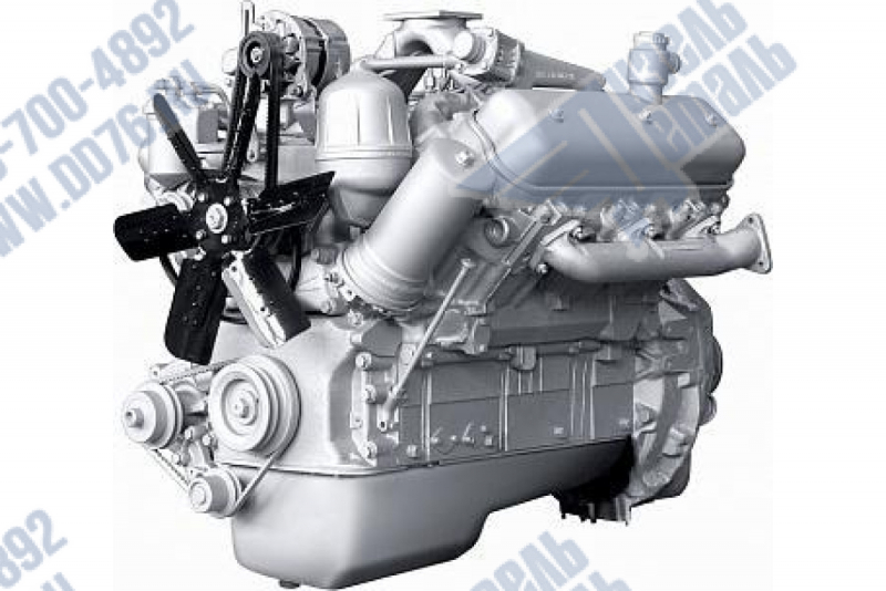 236Г-1000150 Двигатель ЯМЗ 236Г без КП со сцеплением 4 комплектации